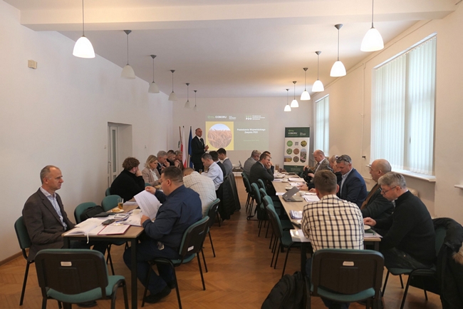 Przywitanie gości przez przewodniczącego zespołu PDO Pana Jarosława Kapiszka